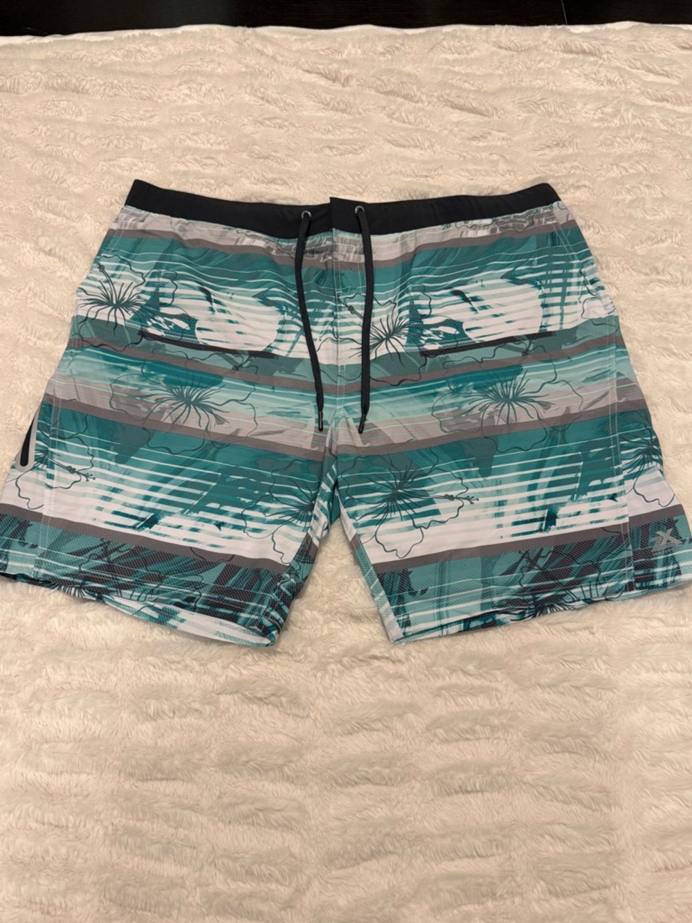 ZEROXPOSUR Men’s XXL Printed Swim Trucks